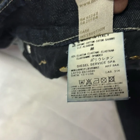 Diesel Women's Black Flared Jeans - Picture 7 of 10